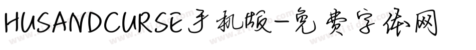 HUSANDCURSE手机版字体转换