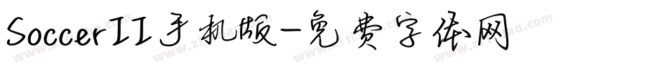 SoccerII手机版字体转换