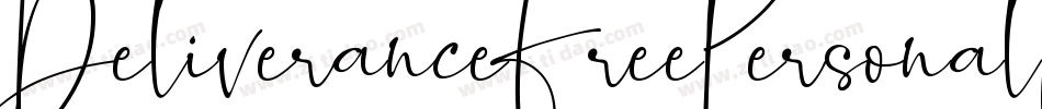 DeliveranceFreePersonalUse-X33Lo字体转换