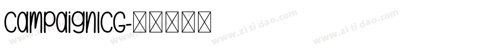 CampaignICG字体转换