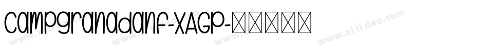 Campgranadanf-XAGP字体转换