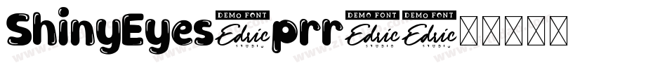 ShinyEyes-prr1字体转换