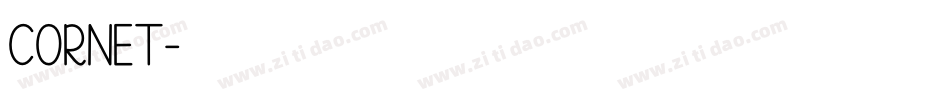 CORNET字体转换