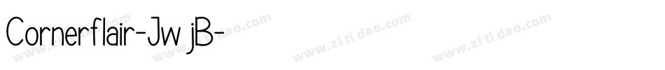 Cornerflair-JwjB字体转换
