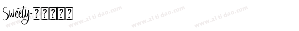 Sweety字体转换