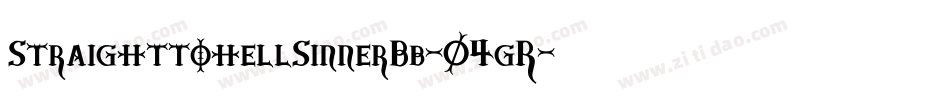 StraighttohellSinnerBb-04gR字体转换