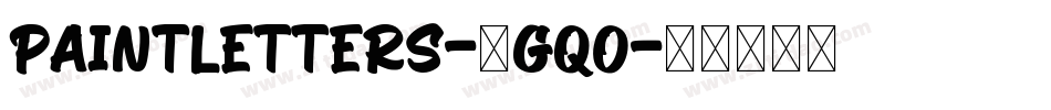 PaintLetters-2gqo字体转换