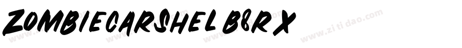ZombieCarshel-B8rx字体转换
