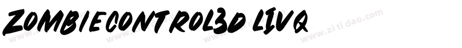 ZombieControl3D-l1vq字体转换