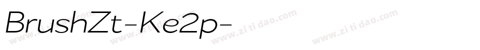 BrushZt-Ke2p字体转换