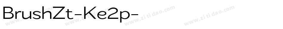 BrushZt-Ke2p字体转换