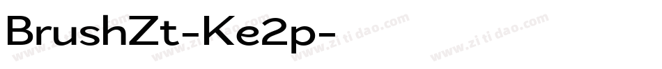 BrushZt-Ke2p字体转换