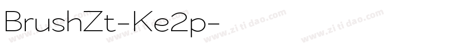 BrushZt-Ke2p字体转换