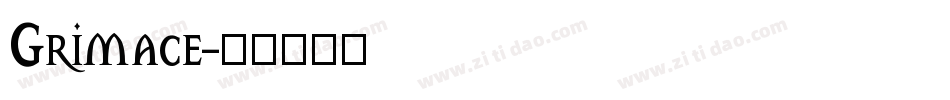 Grimace字体转换