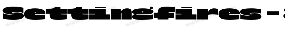 Settingfires-8JxM-2字体转换