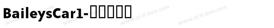 BaileysCar1字体转换