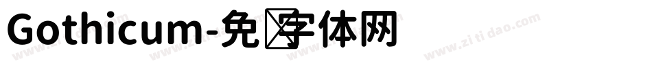 Gothicum字体转换