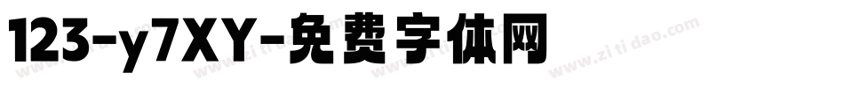 123-y7XY字体转换