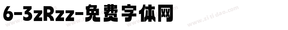 6-3zRzz字体转换