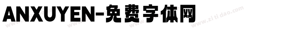 ANXUYEN字体转换