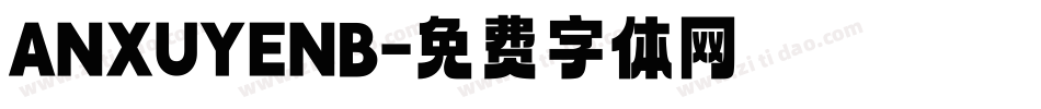 ANXUYENB字体转换