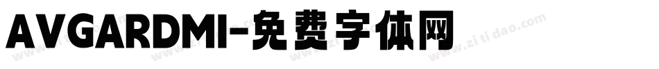 AVGARDMI字体转换