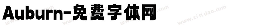 Auburn字体转换
