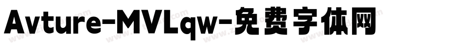 Avture-MVLqw字体转换