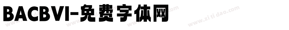 BACBVI字体转换