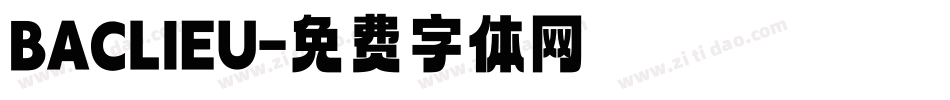 BACLIEU字体转换
