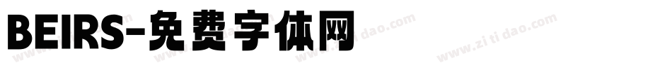 BEIRS字体转换