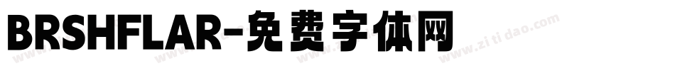 BRSHFLAR字体转换