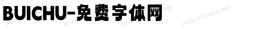 BUICHU字体转换