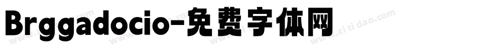 Brggadocio字体转换