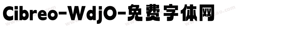 Cibreo-WdjO字体转换