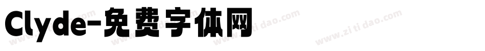 Clyde字体转换