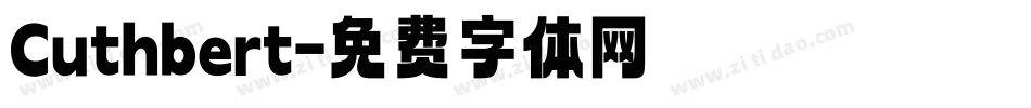 Cuthbert字体转换