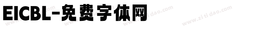 EICBL字体转换