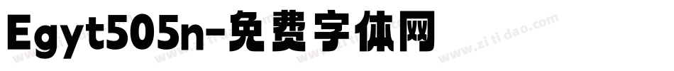 Egyt505n字体转换