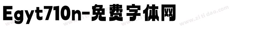 Egyt710n字体转换