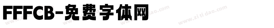 FFFCB字体转换