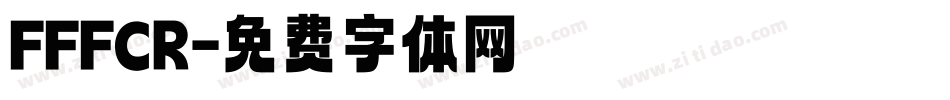FFFCR字体转换