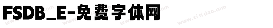 FSDB_E字体转换
