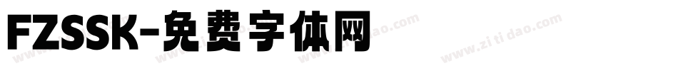 FZSSK字体转换