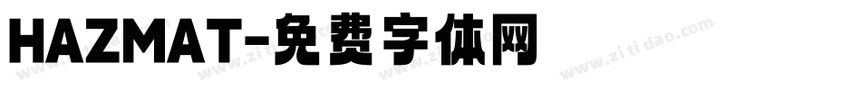 HAZMAT字体转换