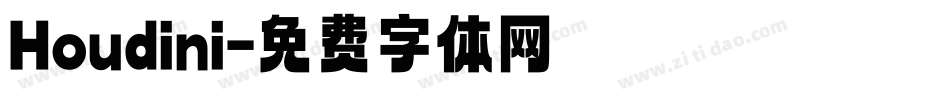 Houdini字体转换