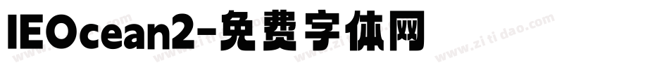 IEOcean2字体转换