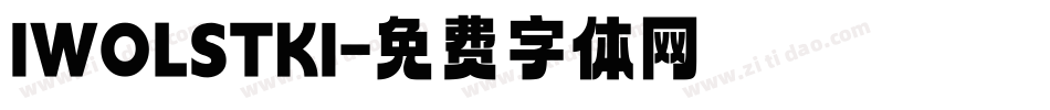IWOLSTKI字体转换
