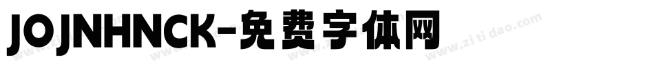 JOJNHNCK字体转换