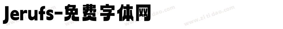 Jerufs字体转换